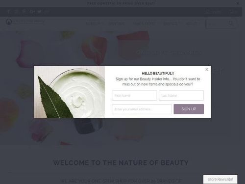 The Nature Of Beauty Promo Codes & Coupons