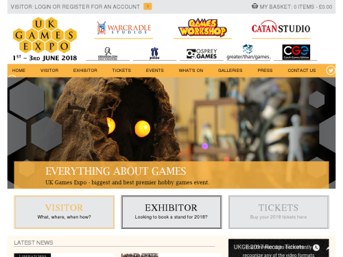 UK Games Expo Promo Codes & Coupons