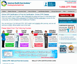 American Health Care Academy Promo Codes & Coupons