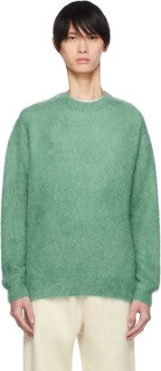 Green Brushed Sweater