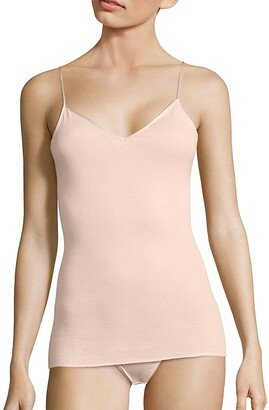 Cotton Seamless V-Neck Spaghetti Camisole