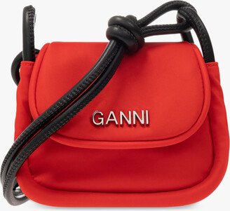 ‘Knot Mini’ Shoulder Bag - Red