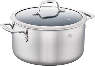 Spirit 3-ply 6-qt Stainless Steel Ceramic Nonstick Dutch Oven