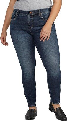 Maya Mid-Rise Skinny Leg Jeans (Night Flight Blue) Women's Jeans