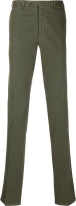 PT Torino Modal-Blend Straight-Leg Chino Trousers