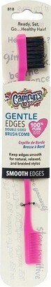 Camryn's BFF Gentle Edges Double-Sided Hair Brush/Comb - Hot Pink