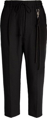 Cropped Tailored Trousers-CE