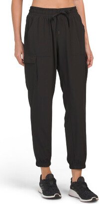 Lined Stretch Woven Joggers for Women