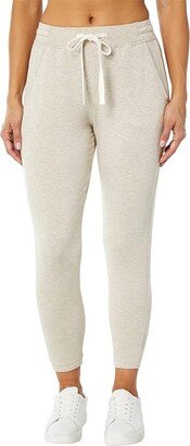 Reena 7/8 Fleece Sweatpants (Heather Oat) Women's Clothing