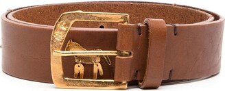 Leather Buckle Belt-AK