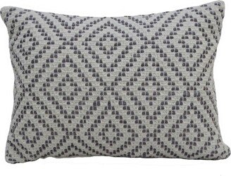 Vibhsa Chicos Home Hand-wovenTexturedCottonDecorative Pillow Cover, 14 x 20