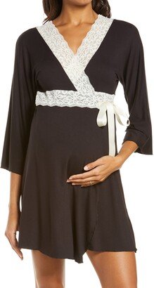 Lotus Lace Trim Robe