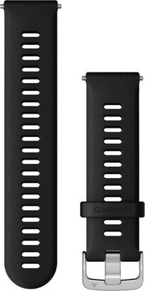 Unisex Replacement Band, Forerunner 255, 22mm Black Silicone Watch Band