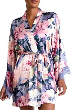 Claudia Floral Wrap Robe