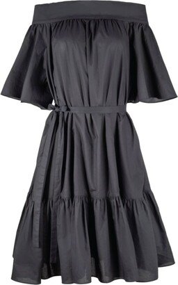 Helene Galwas Dafne Dress Black