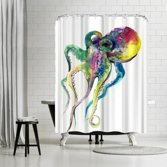 71 x 74 Shower Curtain, Fineartoctopus 2 by Suren Nersisyan