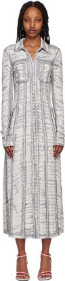 Gray D-Randal Midi Dress