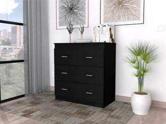 IGEMAN Minimalist Style 3-Drawers Dresser Chests for Bedroom, Modern Storage Dressers Organizer for Living Room, Hallway