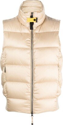 Logo-Patch Stand-Up Collar Gilet-AA