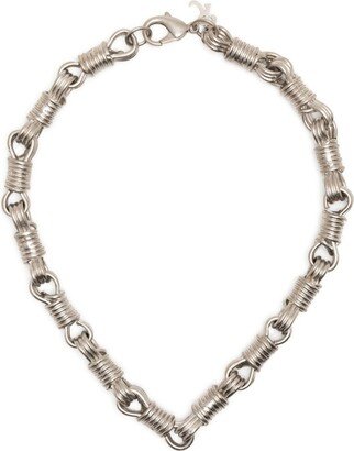 Knot Links Chain Necklace