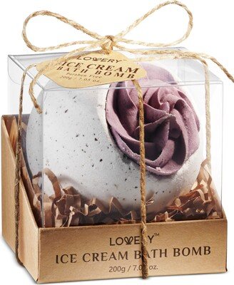 Lovery Ice Cream Bubble Bath Bomb, 7 oz.