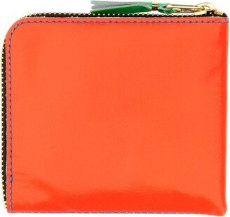 Small Super Fluo Zip Wallet-AA