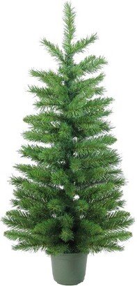 Northlight 4' Potted Norway Spruce Medium Artificial Christmas Tree - Unlit