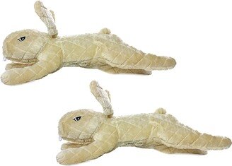 Mighty Massive Nature Rabbit Brown, 2-Pack Dog Toys