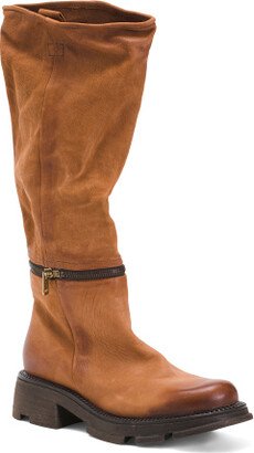 TJMAXX Larrie High Shaft Leather Boots For Women