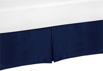 Navy Kids' Bed Skirt