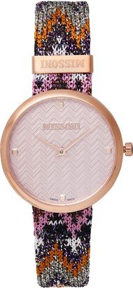 Wrist Watch Rose Gold-AC