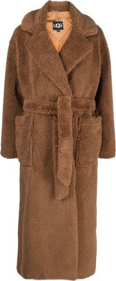 Alesandra faux fur wrap coat