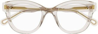 Rectangular Frame Glasses-BU