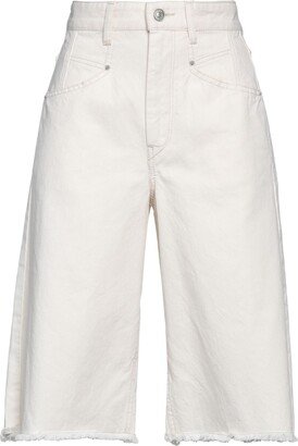 Denim Cropped Ivory