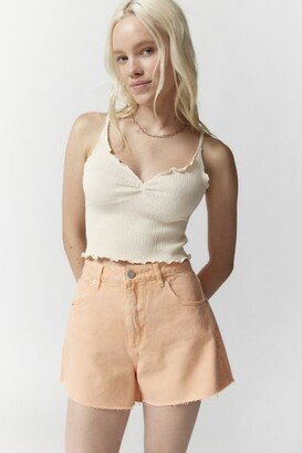 Abrand Jeans Abrand A Venice Pastel Cutoff Denim Short - Yellowcake