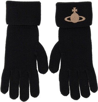 Logo Embroidered Gloves