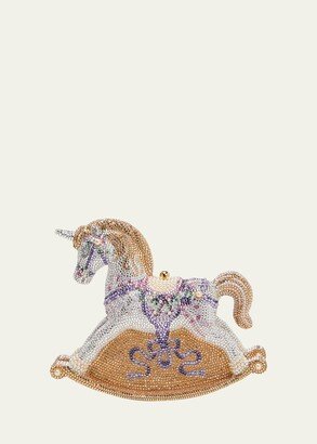 Willow Rocking Horse Crystal Minaudiere-AA