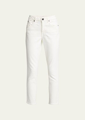 Lou Lou Mid-Rise Slim Jeans