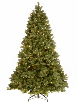 National Tree Company 7.5Ft Feel Real Downswept Douglas Tree With Clear Lights