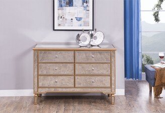 Contempo Six Drawer Dresser