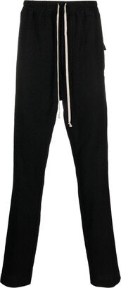 Straight-Leg Wool Track Pants