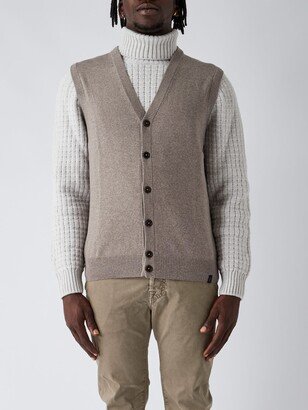 Gilet Bottoni Scollo V Sweater