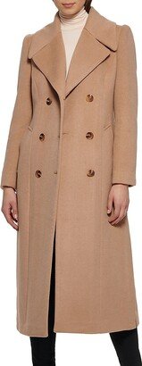 Double Breasted Long Wool Coat