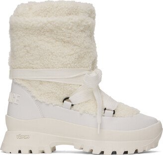 White Conquer Boots