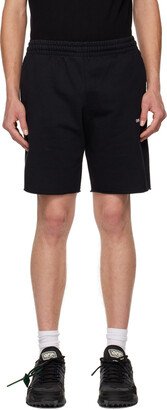 Black Helvetica Shorts