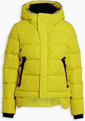 2L Bio quilted hooded down ski jacket