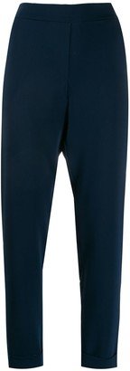 Elasticated Slim-Fit Trousers