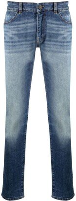 Low-Rise Straight-Leg Jeans-AC