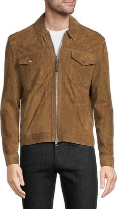 Pike Leather Zip Jacket