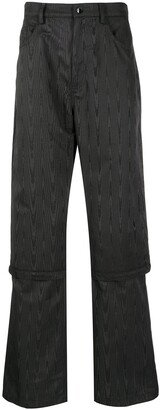 Straight-Leg Detachable Trousers